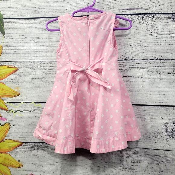 The Children's Place Pink Polka Dot Dress Size 18mo - Picture 10 of 10